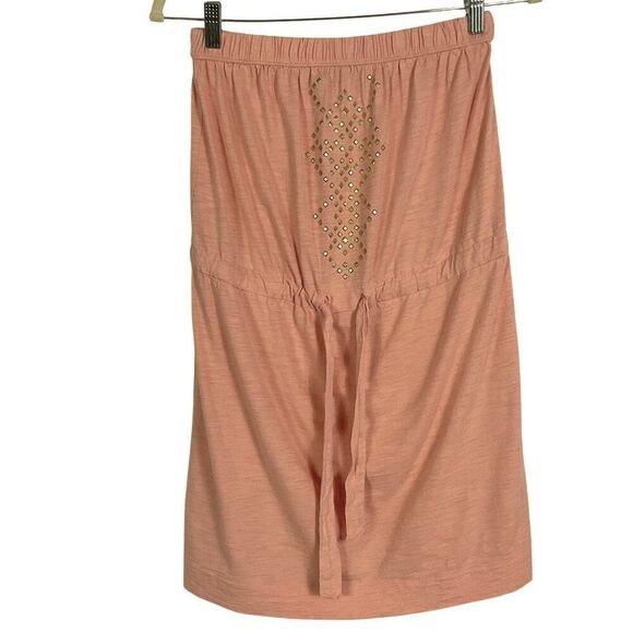 Banana Republic Factory Strapless dress with drawstring waist, size XS - Picture 1 of 12